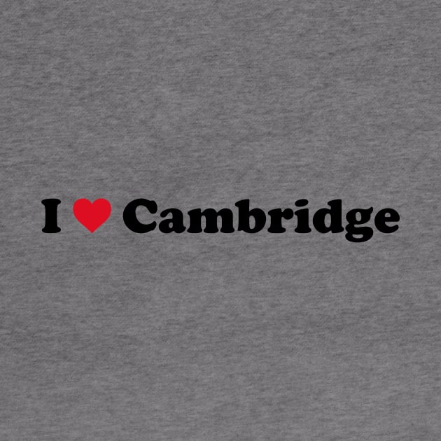 I Love Cambridge by Novel_Designs